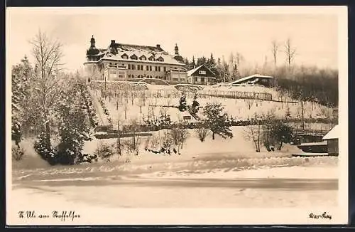 AK Staffelsee, Verschneite Ansicht von St. Uli