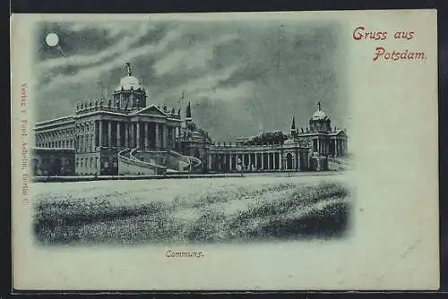 Mondschein-AK Potsdam, Communs bei Vollmond