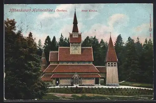 AK Hahnenklee /Oberharz, Neue Kirche