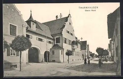 AK Thannhausen / Schwaben, Oberer Markt