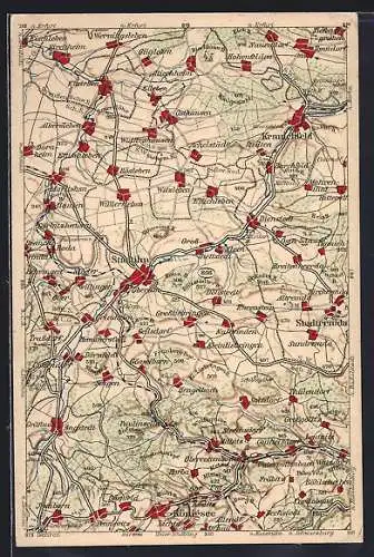 AK Stadtilm, Wona-Landkarte