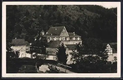 AK Dalbenden, die Burg als Schulungs- und Erholungsheim der NS.-Frauenschaft