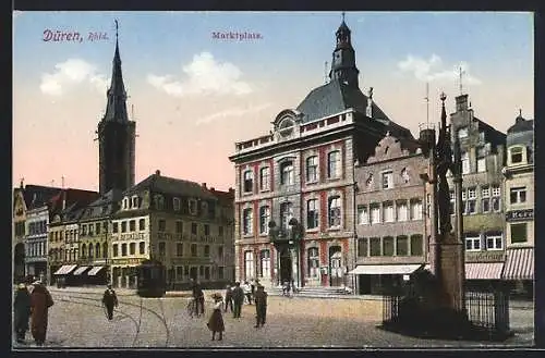 AK Düren, Marktplatz