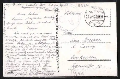 AK Köln-Wahn, Truppenübungsplatz, Moltkeberg mit Turm, Scheuerteich, Ortspartien