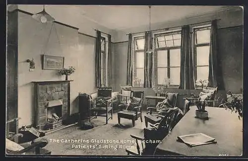 AK Mitcham, The Catherine Gladstone Home, Patients` Sitting Room