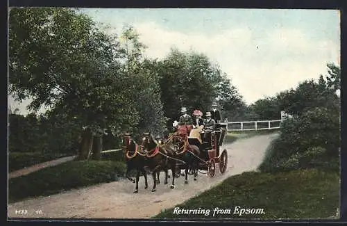 AK Epsom, Returning from Epsom