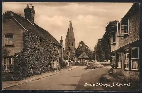 AK Shere, Village & Church