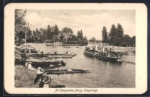 AK Weybridge, At Shepperton Ferry