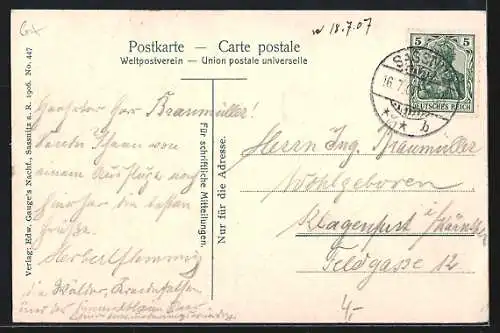 AK Stubbenkammer /Insel Rügen, Herthasee mit Boot