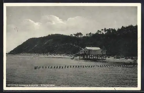 AK Koserow a. Usedom, Ostseebad, Streckelberg