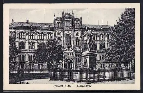 AK Rostock i. M., Eingang der Universität
