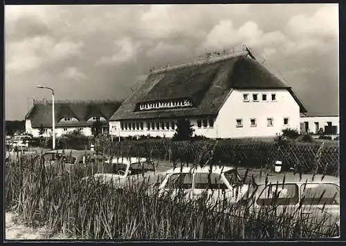 AK Ahrenshoop, Dünenhaus, Ferienheim der Bunowerke