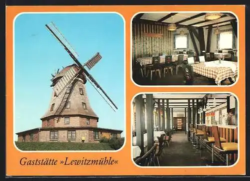 AK Banzkow /Schwerin, Gasthaus Lewitzmühle