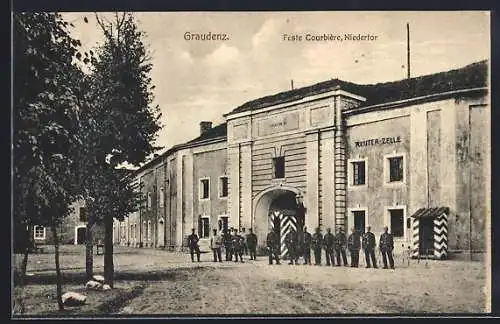 AK Graudenz, Feste Courbière, Niedertor