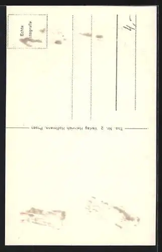 AK Thorn / Torun, Durchblick auf die Johanniskirche