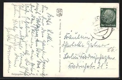 AK Dievenow, Ostseebad, Strand-Promenade