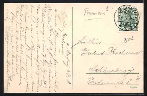 AK Misdroy, Strandpartie mit Kaffeeberg