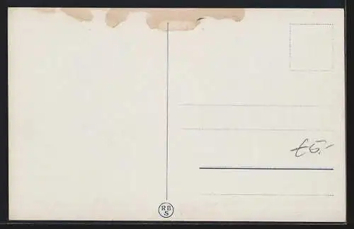 AK Swinemünde, Partie im Kurgarten