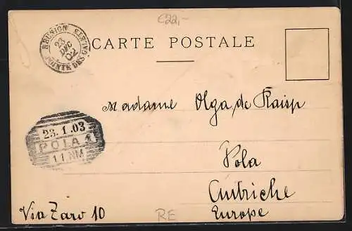 AK St-Denis /Ile de la Réunion, Rue de l`Église, Rue du Barachois, Strassenpartien