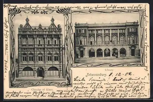 AK Johannesburg, Chamber of Mines, Library