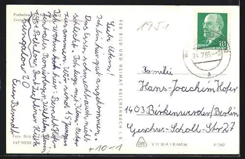 AK Prebelow /Kr. Neuruppin, Zentrales Pionierlager Wilhelm Florin