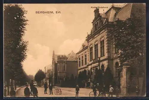 AK Bergheim /Erft, Kreisständehaus