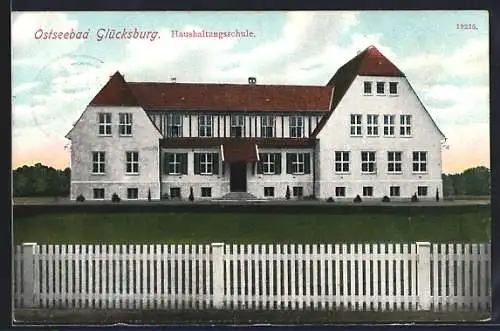 AK Glücksburg, Ostseebad, Haushaltungsschule