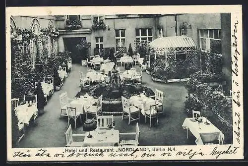 AK Berlin, Hotel und Restaurant Nordland, Invalidenstrasse 115