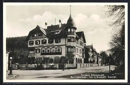 AK Bad Liebenzell, Kurhaus Schwarzwald, Inh. A. Bischoff