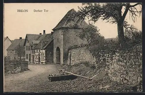 AK Brilon, Derker Tor mit Strassenpartie