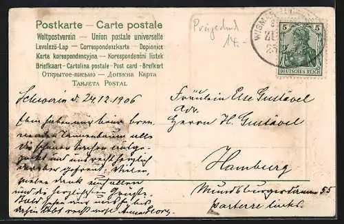 Lithographie Jungen in Mode aus dem 17. Jahrhundert