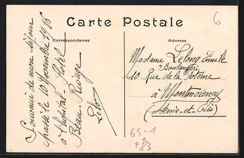 AK Agay /Cote d`Azur, La Gare et les Roches Rouges, Bahnhof