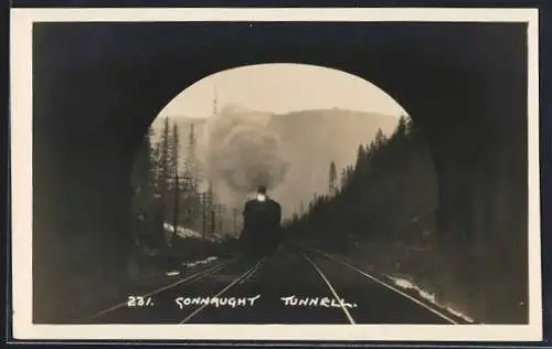 AK Connaught, Tunnell, Eisenbahn