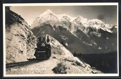 AK Mt. Chancellor along the line of the Canadian Pacific Railway