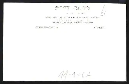 AK Mt. Chancellor along the line of the Canadian Pacific Railway