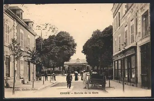 AK Cosne, Entrée de la Gare, Bahnhof