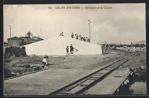 AK Hyères, Salins, Fermeture de la Camelle, Salzbergwerk