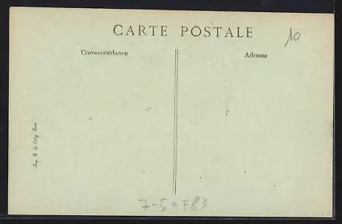AK Hyères, Salins, Récolte du Sel, Échelle de levage, Salzbergwerk