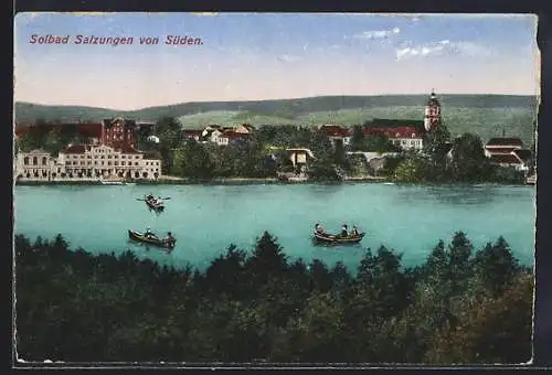 AK Salzungen, Ortsansicht von Süden