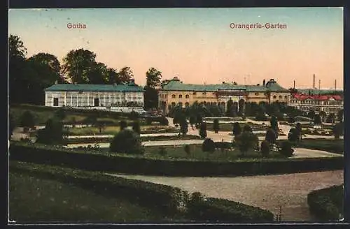 AK Gotha, Orangeie-Garten