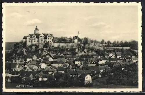 AK Ranis i. Thür., Blick auf den Ort