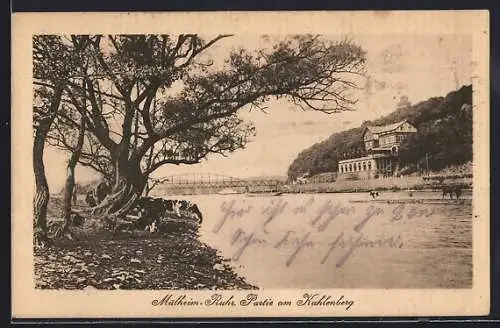 AK Mülheim-Ruhr, Partie am Kahlenberg