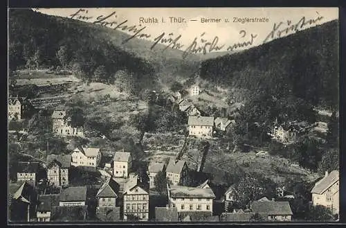 AK Ruhla, Bermer und Zieglerstrasse