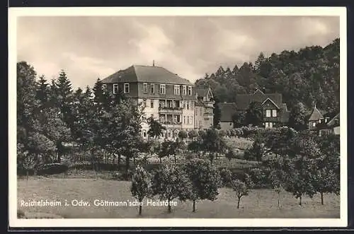 AK Reichelsheim i. Odw., Göttmann`sche Heilstätte