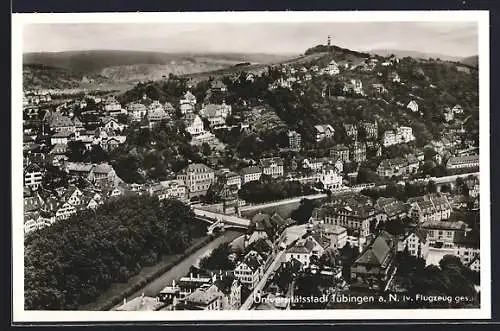 AK Tübingen a. N., Die Universitätsstadt aus der Vogelschau