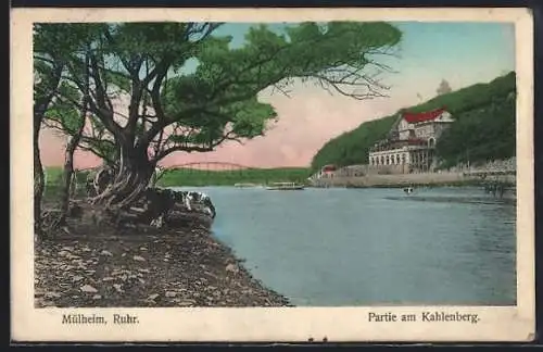 AK Mülheim /Ruhr, Partie am Kahlenberg