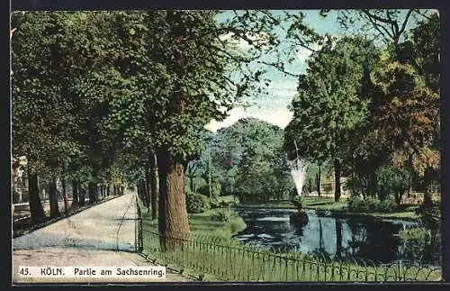 AK Köln-Neustadt, am Sachsenring