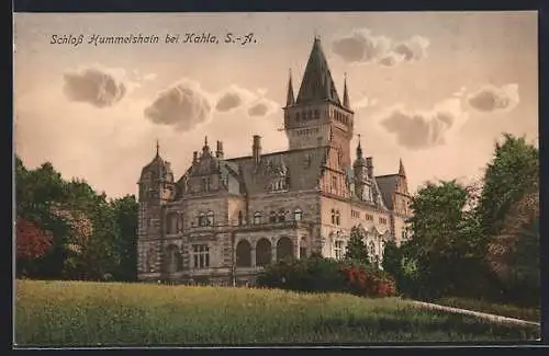 AK Hummelshain bei Kahla, Schloss Hummelshain