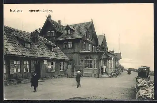 AK Brotterode, Inselsberg, Gothaisches Gasthaus