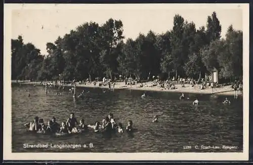 AK Langenargen a. B., Strandbad